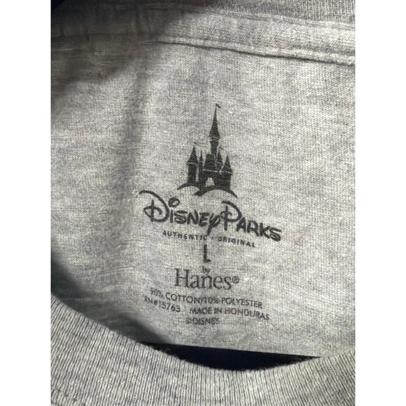 Walt Disney World Parks Goofy Sunglasses Graphic Tee Gray Large - Picture 4 of 4